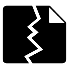 Cracked icon